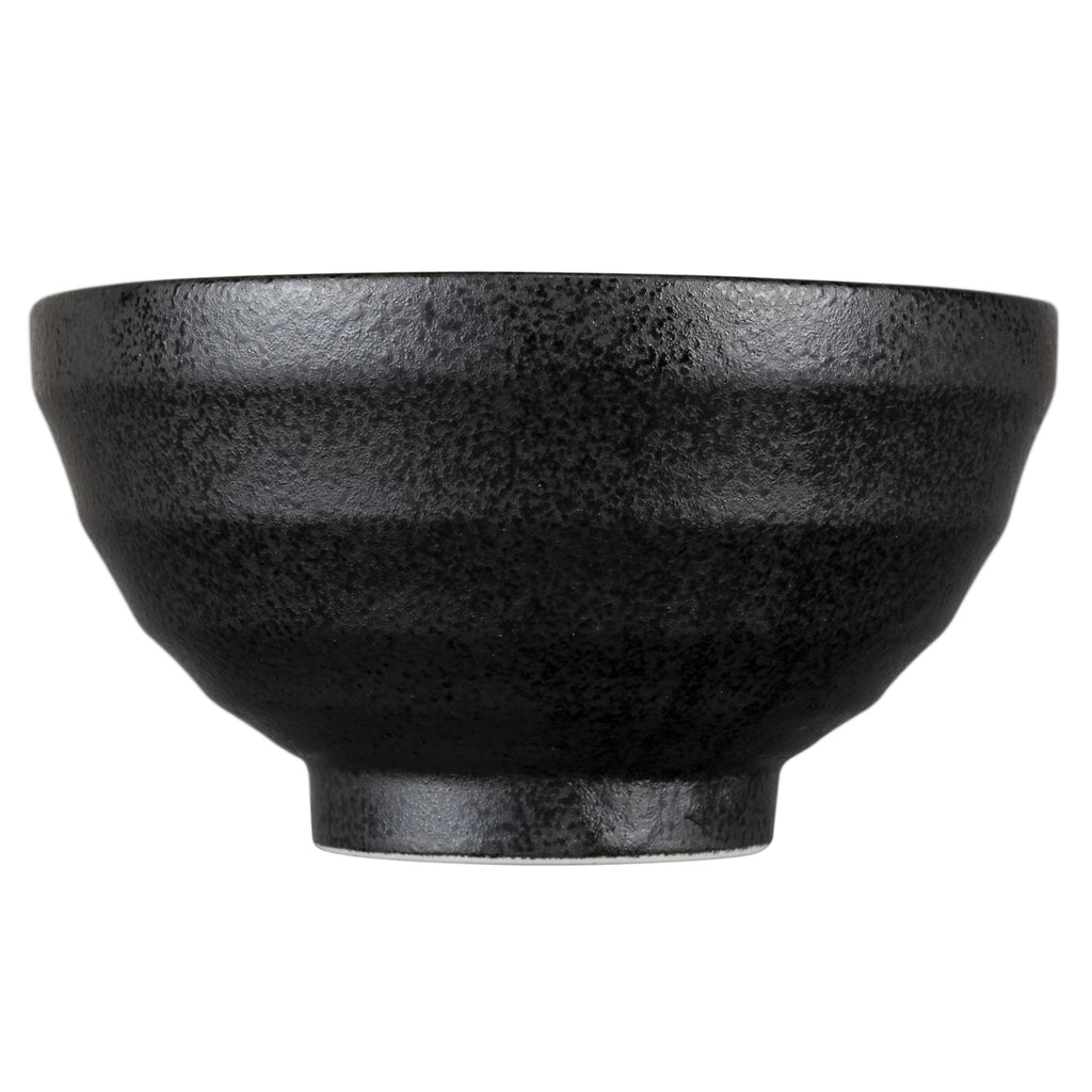 美濃焼 丼ぶり ボウル 鉢 皿 直径約16cm 黒耀 ブラック 電子レンジ対応 食洗機対応 日本製 133-81601