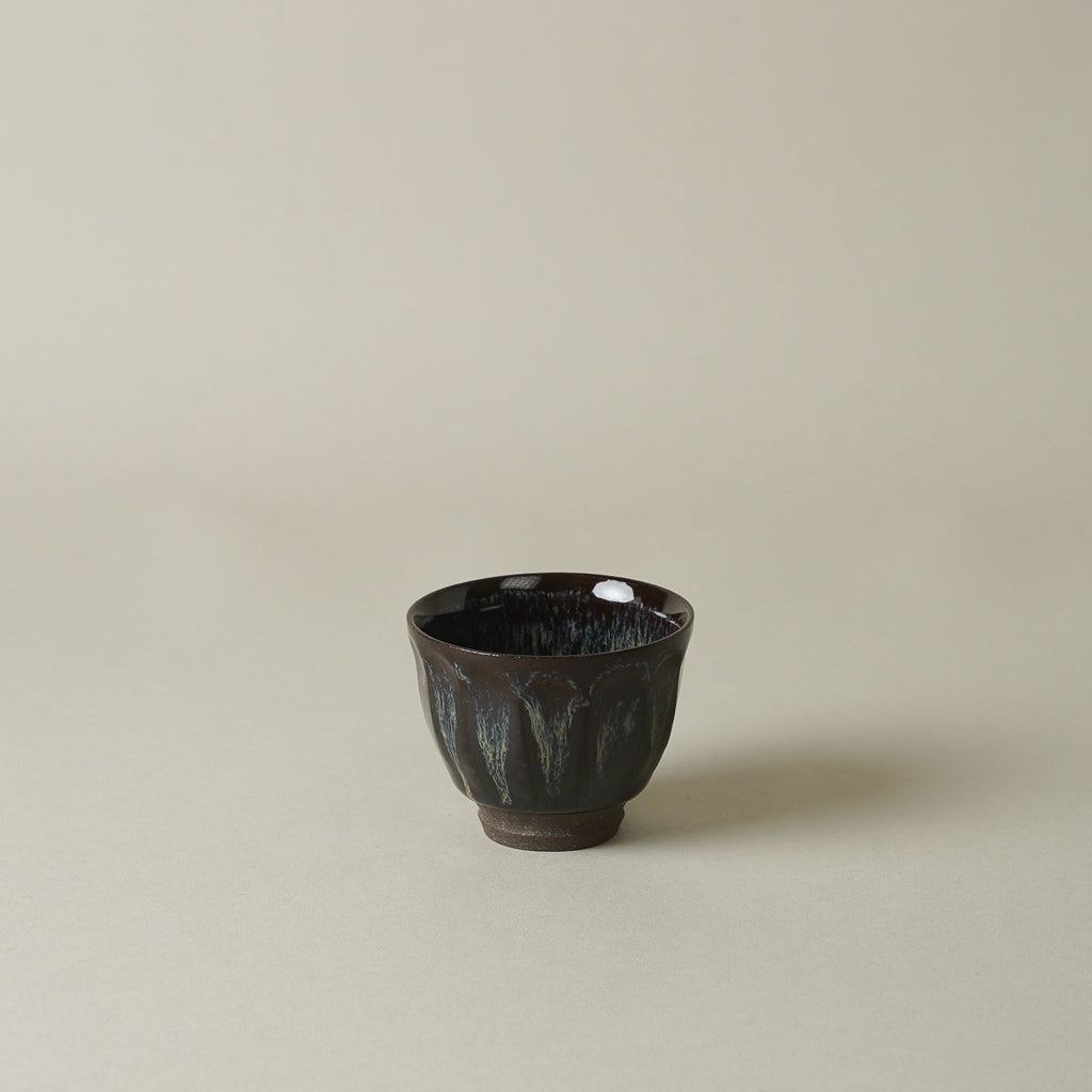 波佐見焼 朝鮮唐津 面取徳利/ぐい呑 (300ml / 60ml)