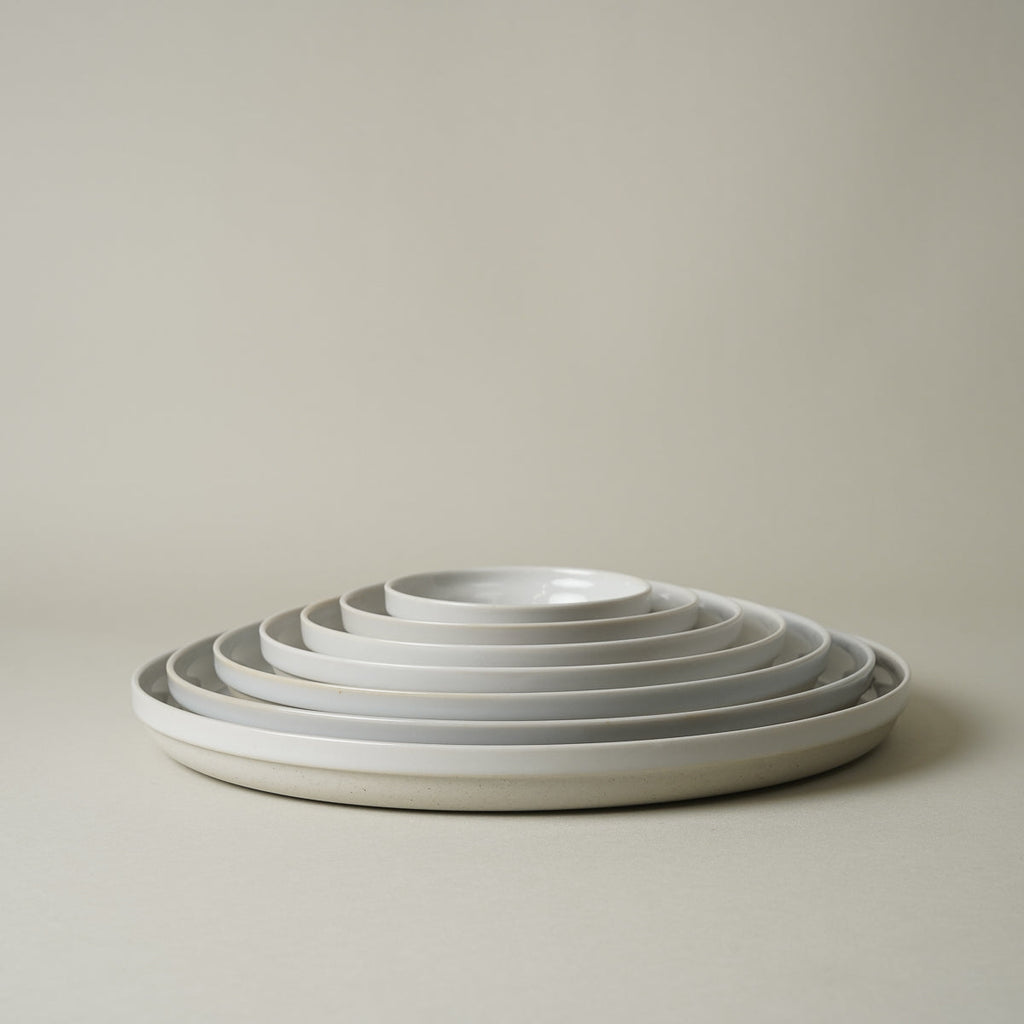 有田焼 スタックフラットプレート CMA Stack Flat Earth Grey [7 Sizes]