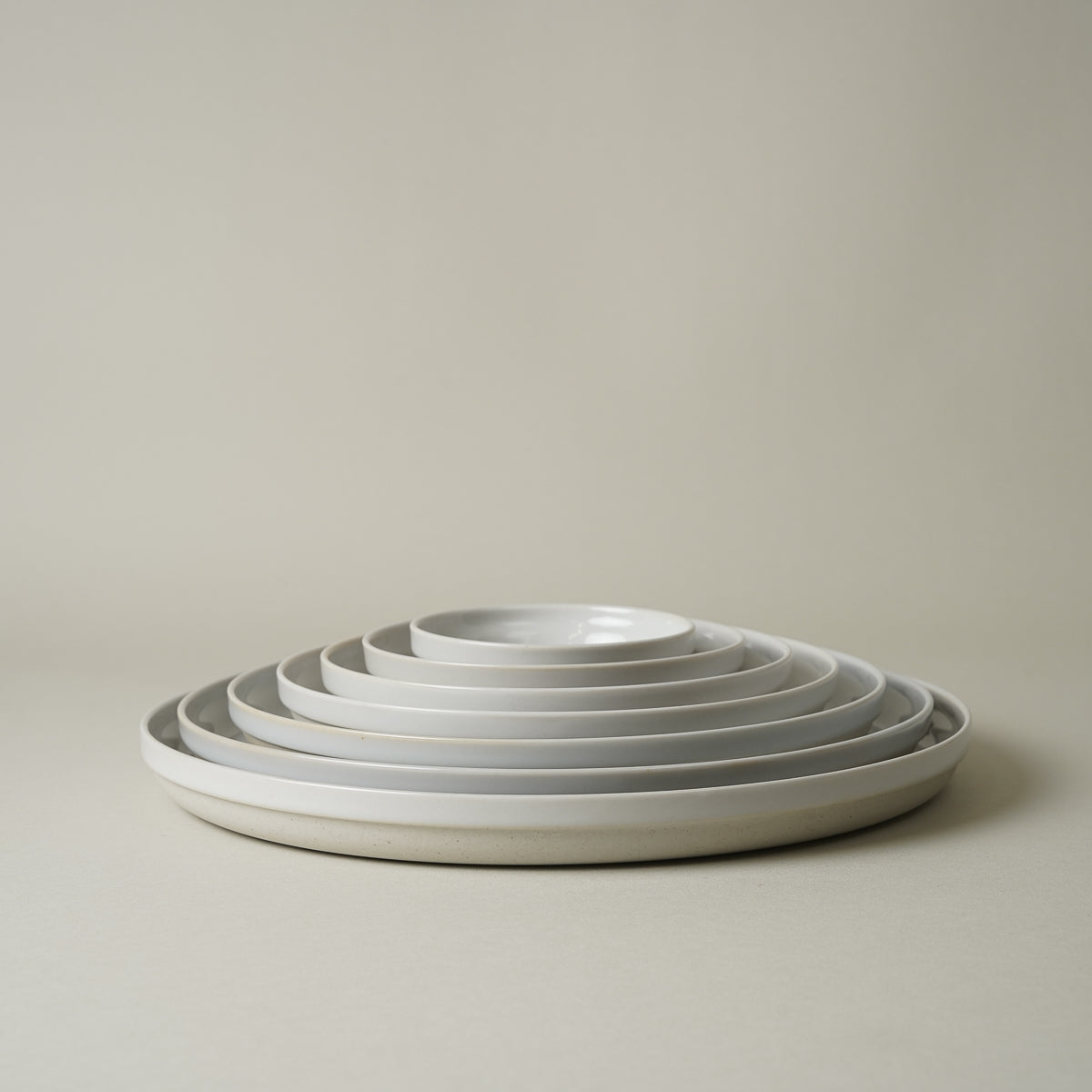 有田焼 スタックフラットプレート CMA Stack Flat Earth Grey [7 Sizes]