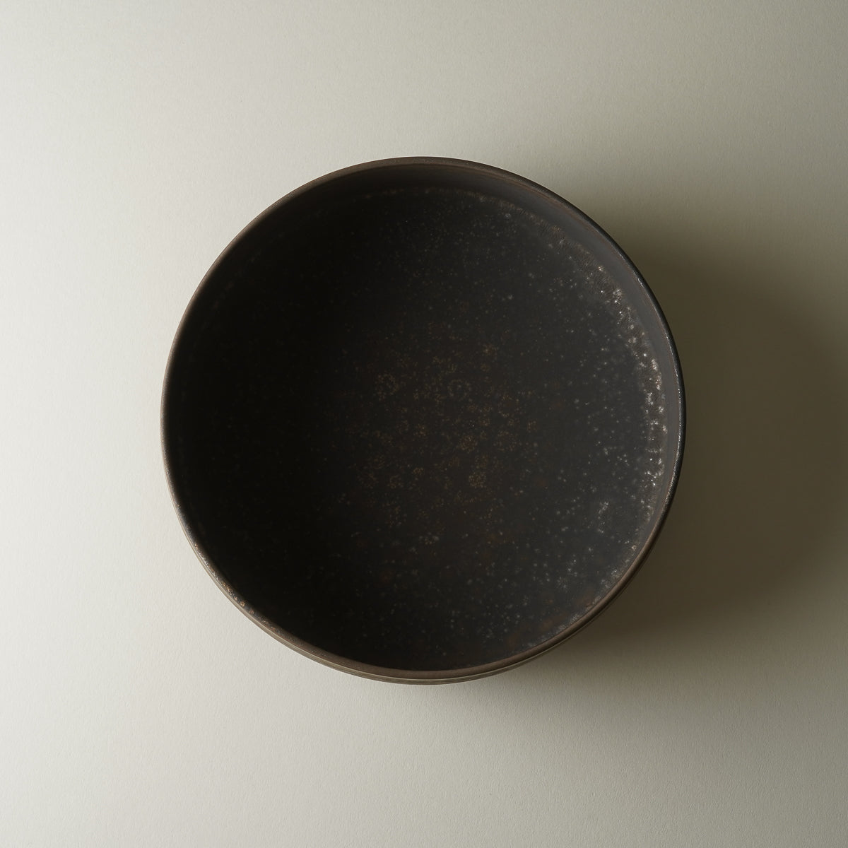 有田焼 黒炭銅 台形ボウル(M) 17.5cm