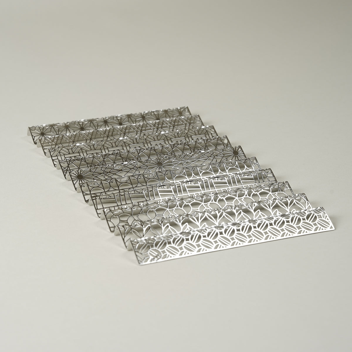 ステンレス カトラリーレスト 12cm [10 motifs]
